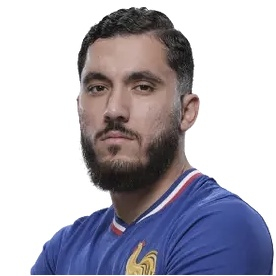 Rayan Cherki, footballeur de l'équipe de France