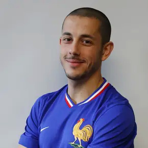 Sid Belhaj, footballeur de l'équipe de France