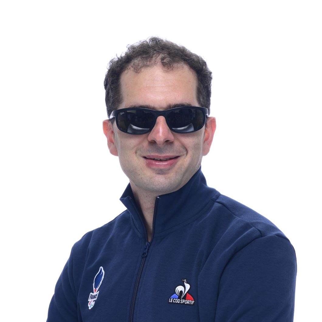 Haris Neimarljia, joueur de goalball de l'équipe de France