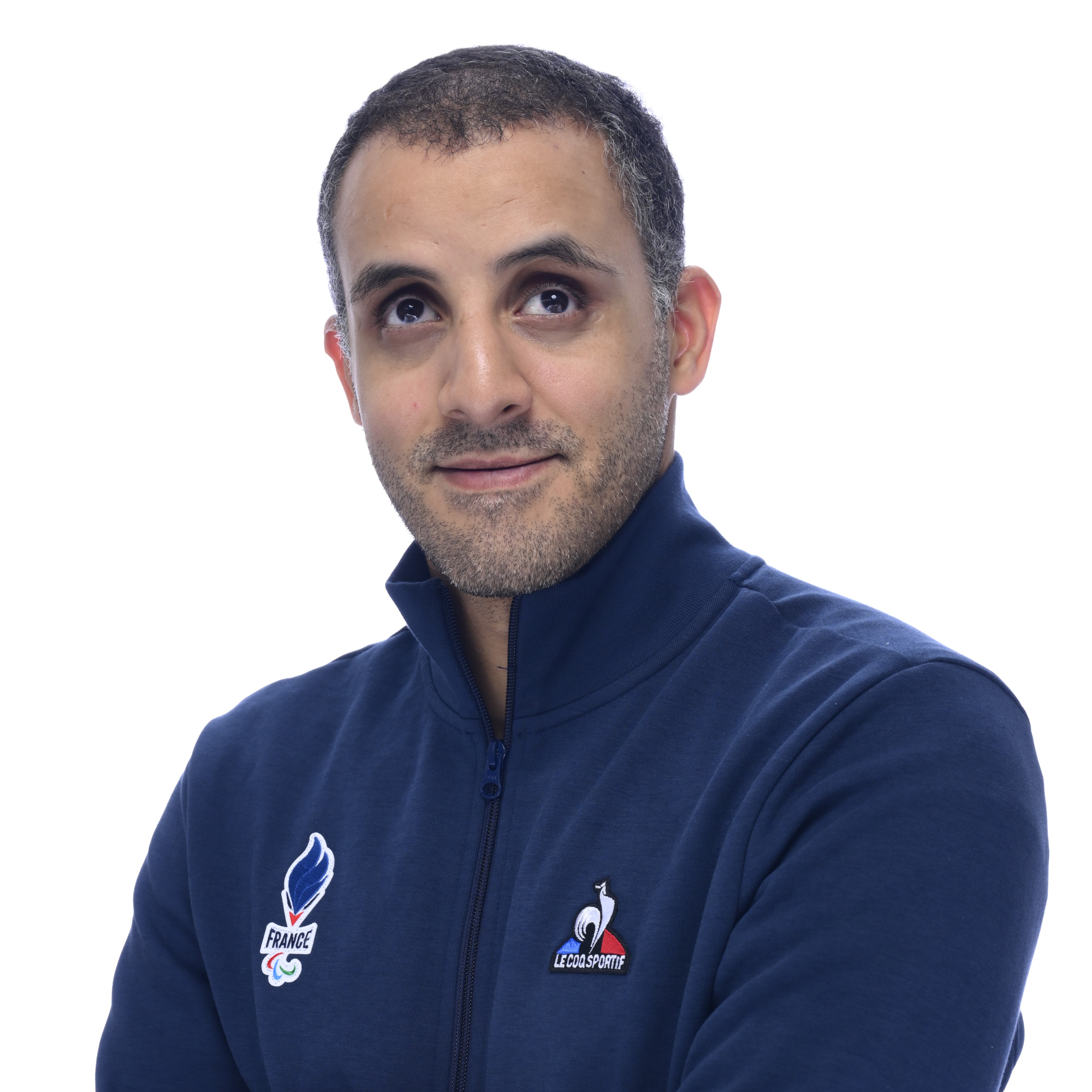 Nabil Baich, joueur de goalball de l'équipe de France