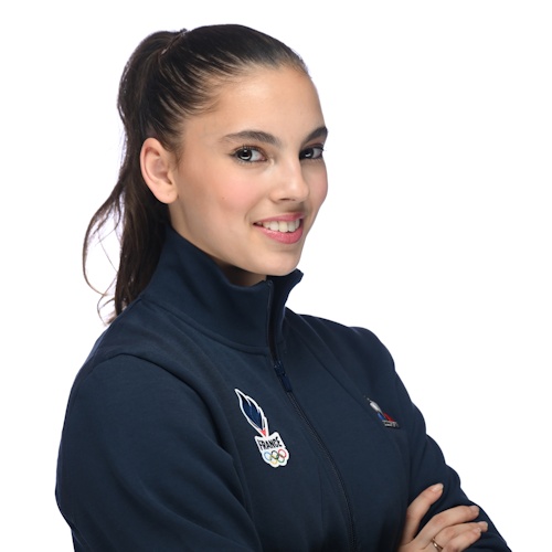 Aïnoha Dot Espinosa, gymnaste française de l'équipe de France