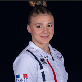 Lorette Charpy, gymnaste française de l'équipe de France