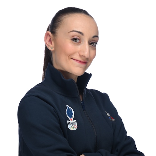 Lozéa Vilarino, gymnaste française de l'équipe de France