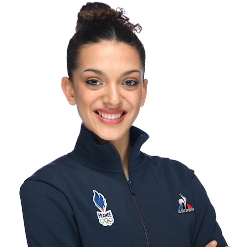 Manelle Inaho, gymnaste française de l'équipe de France