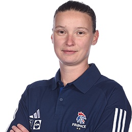Amandine Leynaud, handballeuse de l'équipe de France