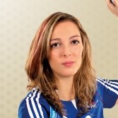 Audrey Deroin, handballeuse de l'équipe de France