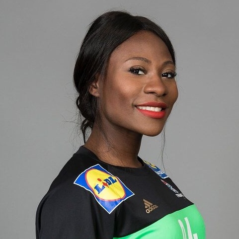 Catherine Gabriel, handballeuse de l'équipe de France