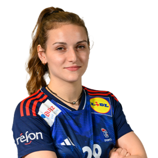 Claire Vautier, handballeuse de l'équipe de France