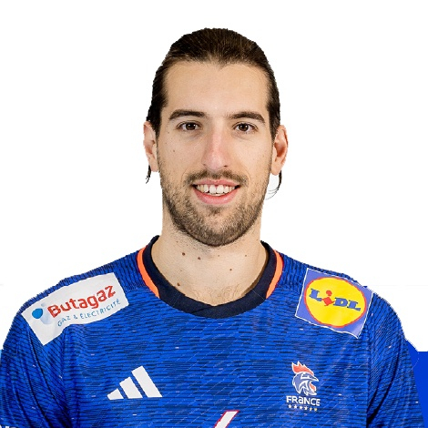 Julien Bos, handballeur de l'équipe de France
