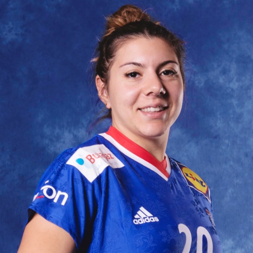 Laura Flippes, handballeuse de l'équipe de France