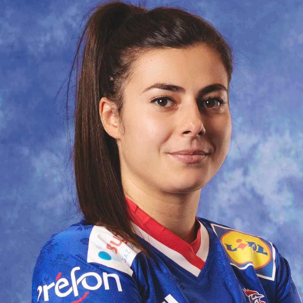 Lucie Granier, handballeuse de l'équipe de France