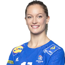 Manon Houette, handballeuse de l'équipe de France