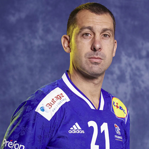 Michael Guigou, handballeur de l'équipe de France