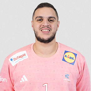Samir Bellahcene, handballeur de l'équipe de France