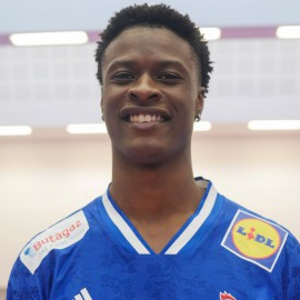 Wallem-Konrad Peleka, handballeur de l'équipe de France