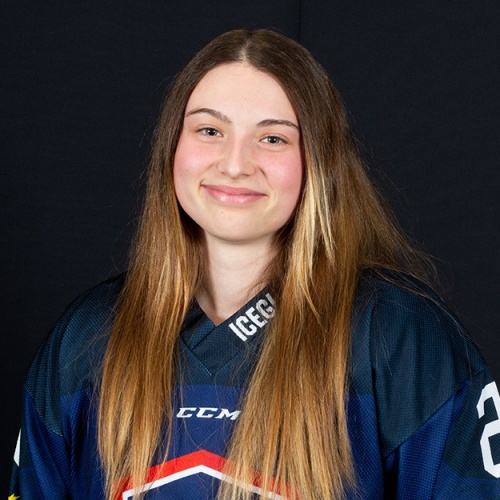 Julia Mesplede, hockeyeuse de l'équipe de France