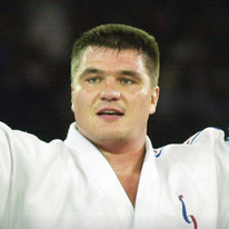 David Douillet, judoka français de l'équipe de France