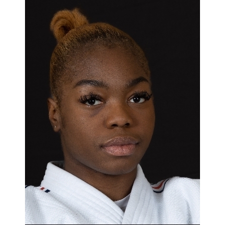 Liz Ngelebeya, judoka française de l'équipe de France