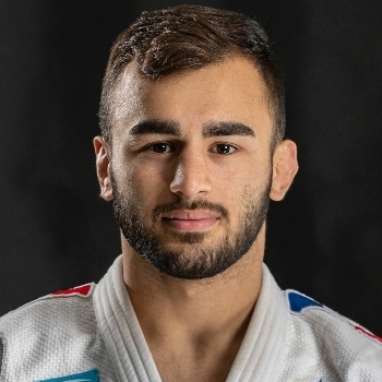 Luka Mkheidze, judoka français de l'équipe de France