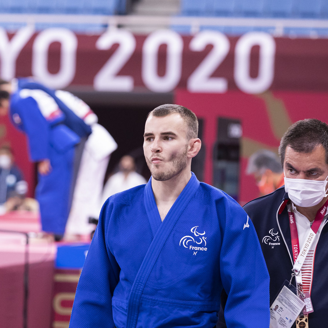 Nathan Petit, judoka français de l'équipe de France