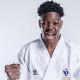 Hendrick Confiac, karatéka français de l'équipe de France
