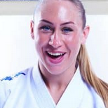 Léa Severan, karatéka française de l'équipe de France