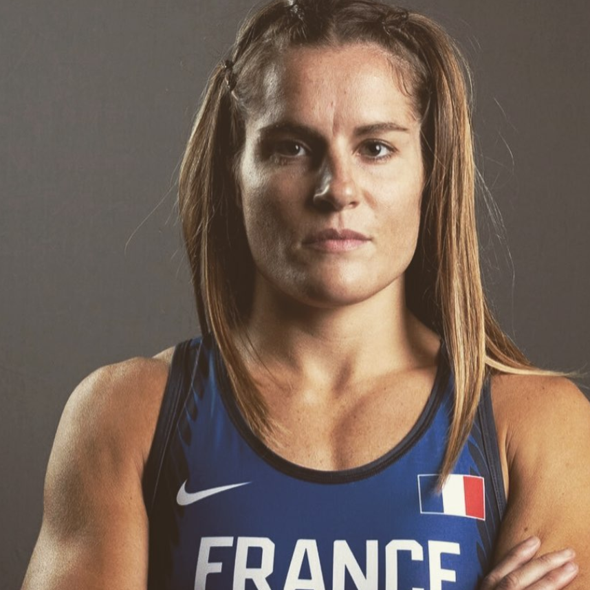 Mathilde Rivière, lutteuse française de l'équipe de France