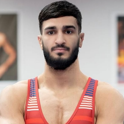 Tigran Galustyan, lutteur français de l'équipe de France