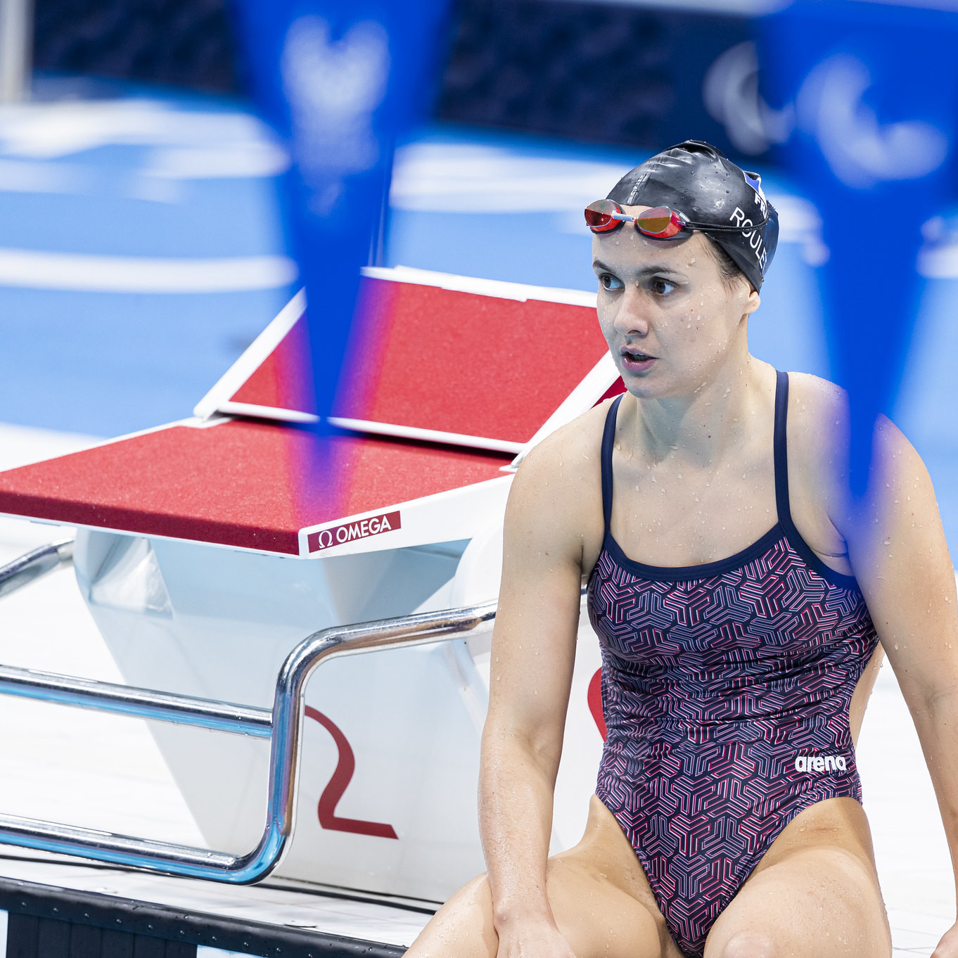 Anaëlle Roulet, nageuse française de l'équipe de France