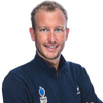Damien Joly, nageur français de l'équipe de France