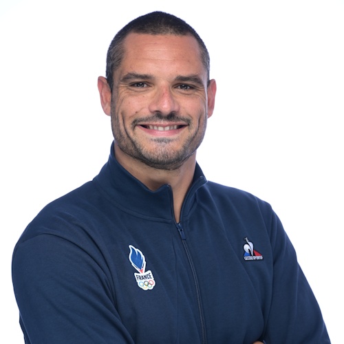 Florent Manaudou, nageur français de l'équipe de France