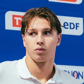 Lysander Osman, nageur français de l'équipe de France