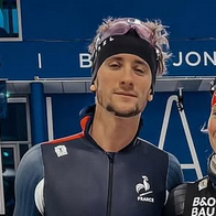 Valentin Thiebault, patineur français de l'équipe de France