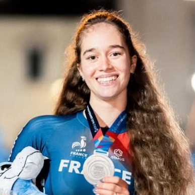 Violette Braun, patineuse française de l'équipe de France