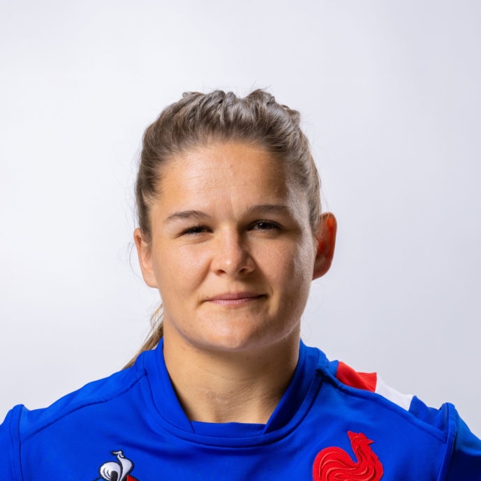 Agathe Sochat, rugbywoman de l'équipe de France