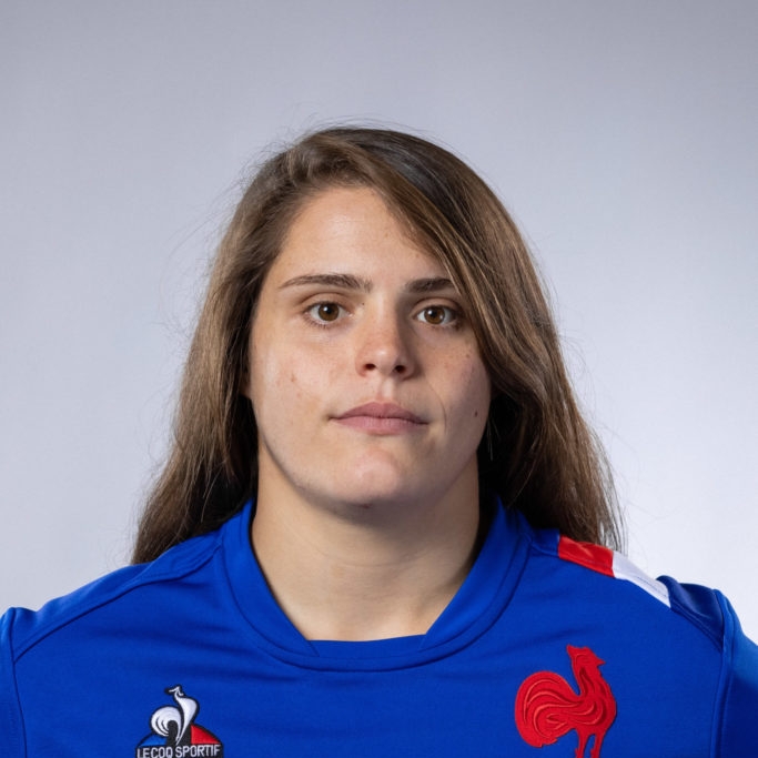 Annaëlle Deshaye, rugbywoman de l'équipe de France