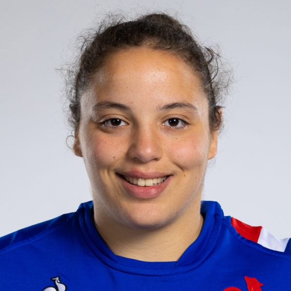 Assia Khalfaoui, rugbywoman de l'équipe de France