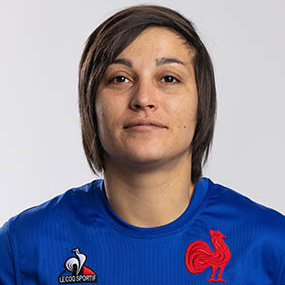 Caroline Boujard, rugbywoman de l'équipe de France