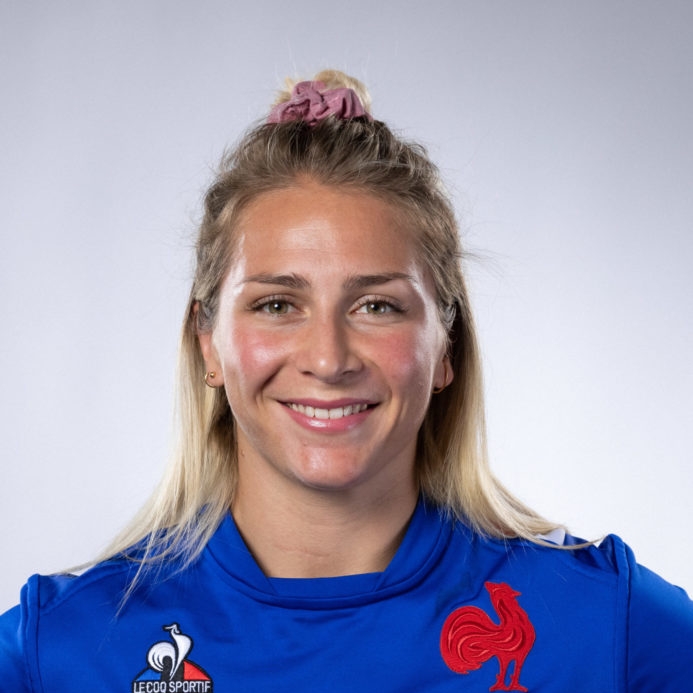 Caroline Thomas, rugbywoman de l'équipe de France