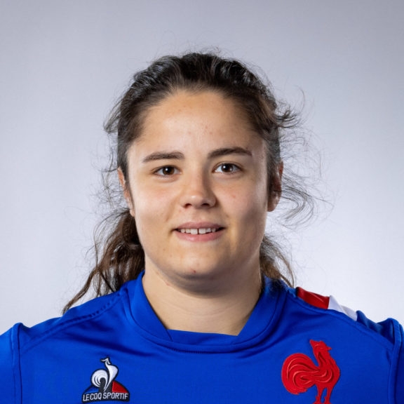Célia Domain, rugbywoman de l'équipe de France