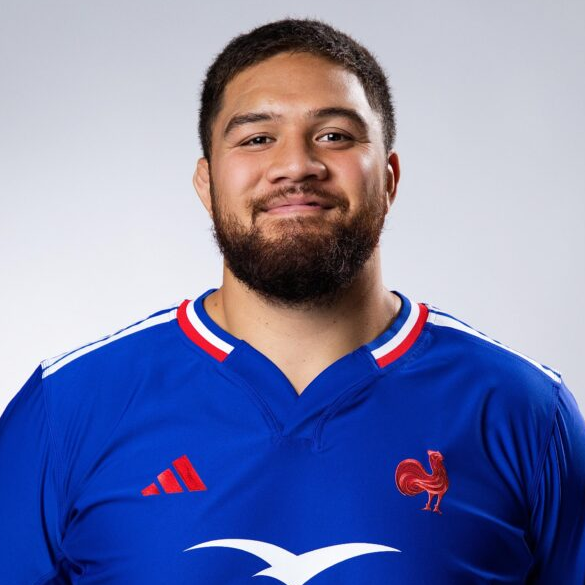 Emmanuel Meafou, rugbyman de l'équipe de France