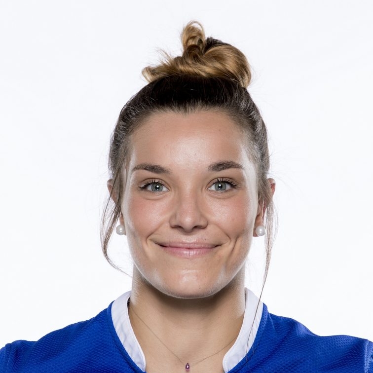 Fiona Lecat, rugbywoman de l'équipe de France