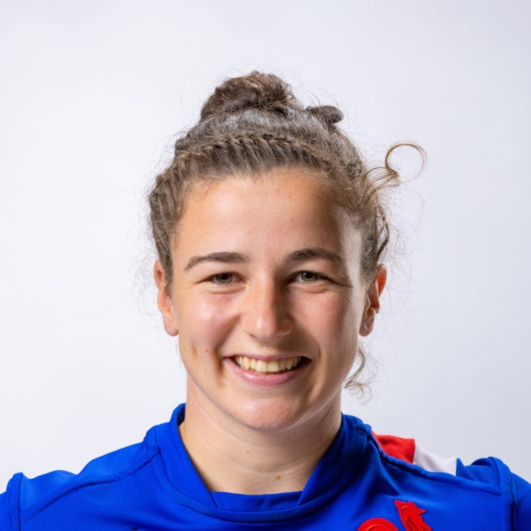 Gabrielle Vernier, rugbywoman de l'équipe de France