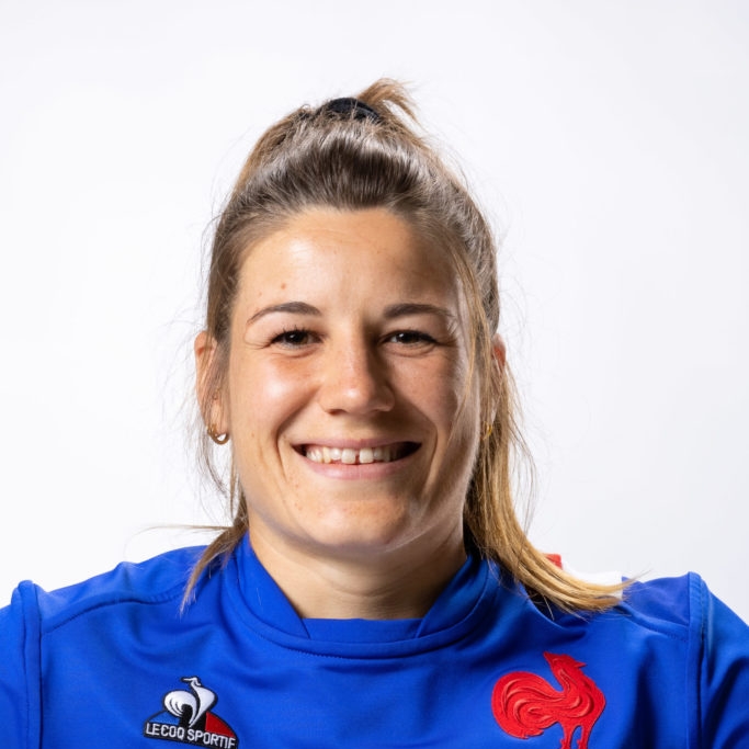Gaëlle Hermet, rugbywoman de l'équipe de France