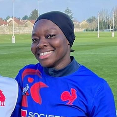 Hada Traoré, rugbywoman de l'équipe de France