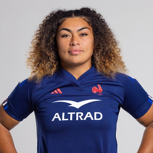 Hina Ikahehegi, rugbywoman de l'équipe de France