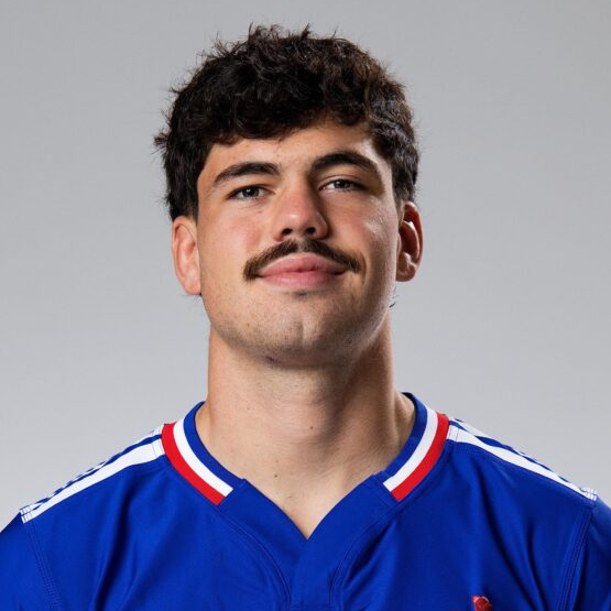 Hugo Auradou, rugbyman de l'équipe de France