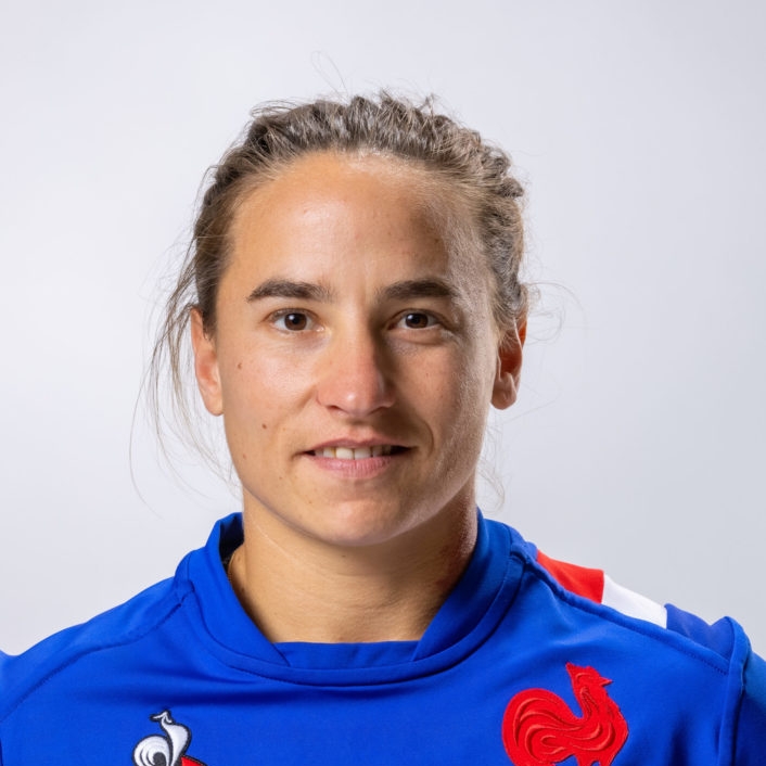 Laure Sansus, rugbywoman de l'équipe de France