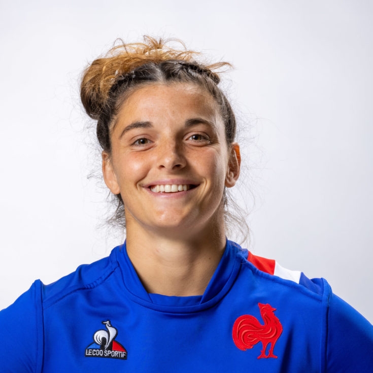 Laure Touyé, rugbywoman de l'équipe de France