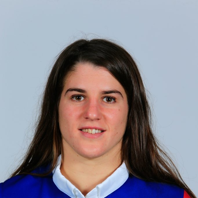 Laurianne Lissar, rugbywoman de l'équipe de France